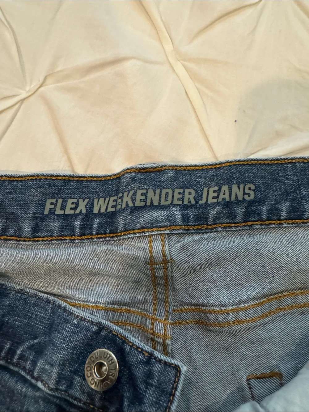 Duluth Trading Co Flex Weekender Jeans 36x30
